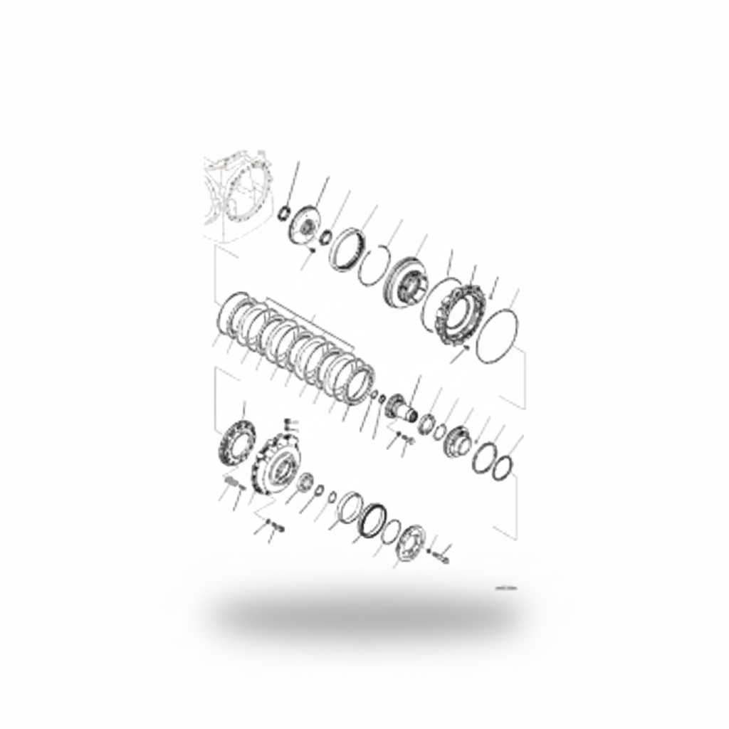 KSP 06030-06215 Bearing for PC Series WA Series D Series Excavator Parts